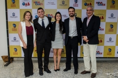 Aline Veras, Rodrigo Davi, Larissa Aragão, Rodrigo Pinheiro e Jefferson Sanford