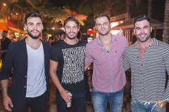 Bruno Calaça, Pedro Pucci, Thiago Marques e César Fiuza