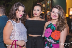 Carol Gauche, Fernandes Vieira e Isabele Leal