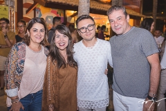 Helena Silveira, Cika Kalixto, Lindebergue Fernandes e Claudio Silveira