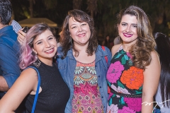 Larissa Viegas, Aline Rodrigues e Isabele Leal