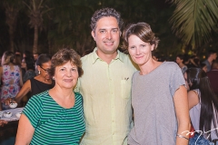 Lúcia, Murilo e Violeta Pascoal