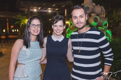 Luciana Viana, Beatrice Melo e Isac Monteiro