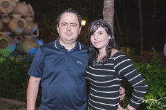 Paulo Roberto e Larissa Moura