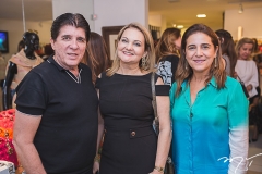 Dito Machado, Lenise Rocha e Patrícia Macedo