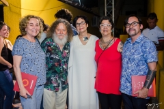 Ana Novais, Zé Tarciso, Dodora Guimarães, Mariana Martins e Baixo Ribeiro