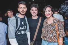 César Silveira, Dan Mesquista e Amanda Pereira
