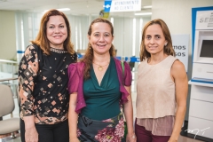 Marta Campelo, Silvania Fujita e Valeria Zarur