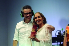 Fabiano Piúba e Maria Amélia Mamede