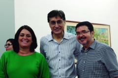 Patrícia Varela, Hugo Figueirêdo e Paulo Mota