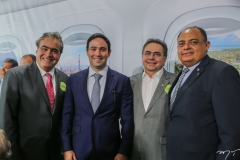 Hélio Parente, Tiago Asfor, Leonidas Cristino e Teodoro Santos