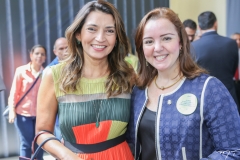 Márcia Travessoni e Nicole Barbosa