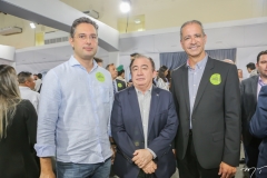 Murilo Pascoal, Manuel Linhares e Régis Medeiros