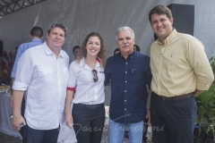 Bob Santos, Ticiana Rolim, Pio Rodrigues e Rafael Rodrigues