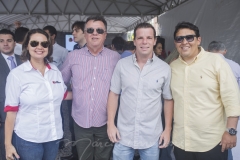 Valéria Pacheco, Luis Carlos Rolim, André Rolim e Alexandra Mourão