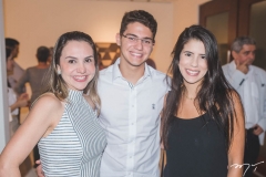 Adriana Queiroz, Otávio Queiroz Filho e Marcela Pinto