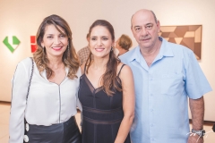 Márcia Travessoni, Manoela Queiroz Bacelar e Fernando Travessoni