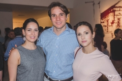 Marília Queiroz, Benjamim Oliveira e Carla Oliveira