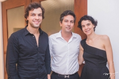 Valter Costa Lima, Carlos Jereissati e Carla Marques
