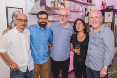 Ademar Assaoka, Rodrigo Castelo, Silas de Paula, Sheila Oliveira e Henrique Torres