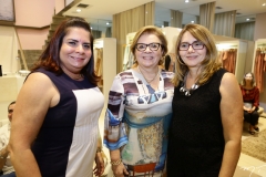 Ângela Farias, Silvana Cavalcante e Célia Tavares