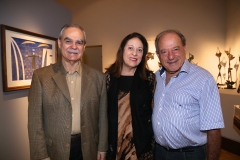 Max Perlingeiro, Miriam e Charles Tawil