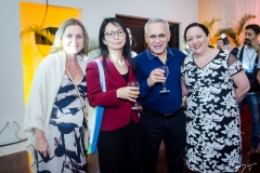 Cynthia Betti, Yoshi Kaga, Lino de Macedo e Dagmar Soares