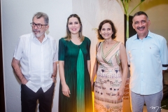 Eudoro e Onélia Santana, Izolda Cela e Artur Bruno