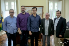 Luis Sérgio Santos, Francisco Cavalcante, Custódio Almeida, Henry Campos e Igor Queiroz Barroso