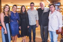 Maíra Silva, Márcia Travessoni, Raquel e Hugo Machado, José Ernesto Bologna e Paulo de Camargo