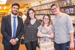 Vitor Pimentel, Laura Matos, Jéssica Telles e Hugo Machado