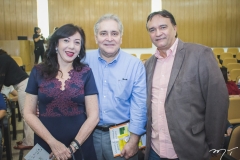 Gina Pompeu, Luís Pontes e Francisco Diógenes