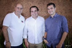 Fernando Travessoni, Gentil Linhares e Cláudio Moreira