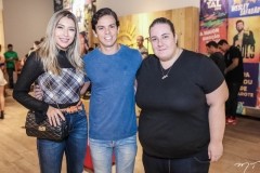 Edith Gomes, Italo Girão e Clara Franck