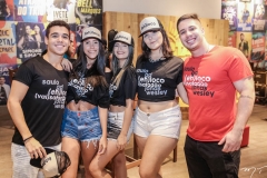 Iuri Ximenes, Joana Guilherme, Ingrid Naiane, Carolina Feitosa e José David
