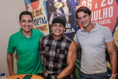 Lauro Sobreira, Neto Rodrigues e Jorge Coelho
