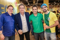 Rafael Teixeira, Alfredo Percing, Lauro Sobreira e Lucas Percing