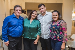 Carlos, Valdete, Bruno e Lígia de Souza