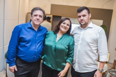 Carlos, Valdete e Bruno de Souza
