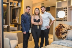 Jonathan e Natália Magalhães e Bruno de Souza