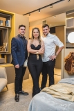 Jonathan e Natália Magalhães e Bruno de Souza