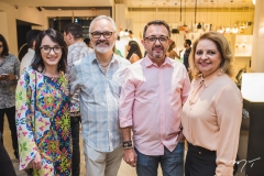 Lia Leitão, Ricardo Cavalcante, Roger Monte e Adélia Magalhães