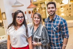 Lígia Menezes, Michelle Vale e Fernando Septimus