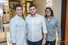 Mário Viana, Bruno de Souza e Lucas Rodrigues