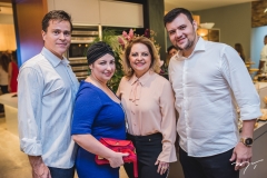 Mário Viana, Melissa e Adélia Magalhães e Bruno de Souza