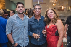 Matheus Ferraz, Antônio Neto e Mônica Ferraz