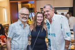 Ricardo Cavalcante, Regina Braga e Elson Rocha