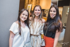 Rosa Mauá, Nayara Costa e Letícia Ximenes