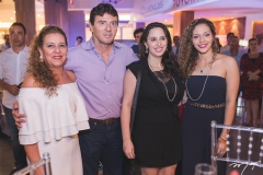 Bricia, Luiz, Maira e Gabriela Teixeira