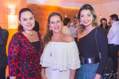 Denise Cavalcante, Bricia Teixeira e Márcia Travessoni